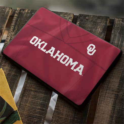 University of Oklahoma Red Jersey Google Pixelbook Go Skin